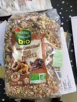 Mängden socker i Muesli croustillant duo pépites