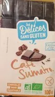Mängden socker i Chocolat Noir Au Café De Sumatra - 100G - Grillon D'or (céréco)