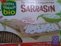 Mängden socker i Tartines craquantes au sarrasin