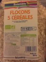 Mängden socker i Flocons 5 céréales 500g