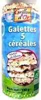 Mängden socker i Galettes 5 céréales