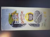 Mängden socker i Galettes Maïs Nappées Chocolat Noir (95 GR)