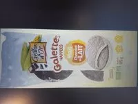 Mängden socker i Galette nappées maïs chocolat au lait