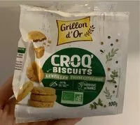 Mängden socker i Croq’ biscuits lentilles thym citronné