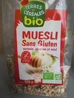 Mängden socker i Muesli sans gluten