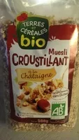 Mängden socker i Muesli croustillant châtaigne