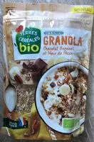 Mängden socker i Granola Chocolat, Bananes et Noix de Pécan