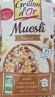 Mängden socker i Muesli premium