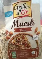 Mängden socker i Muesli noix
