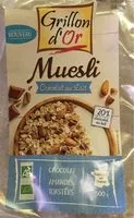 Mängden socker i Muesli chocolat au lait