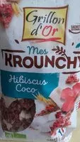 Mängden socker i Mes Krounchy hibiscus coco