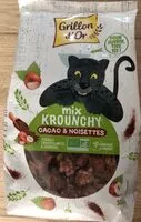 Mängden socker i Mix Krounchy cacao noisettes