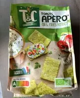 Mängden socker i Toasts apéro ail & fines herbes