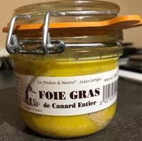 Mängden socker i Foie gras de canard entier