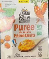 Mängden socker i Purée Potiron Carotte