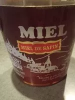 Mängden socker i Miel de sapin Nicod, pot de 1 kg