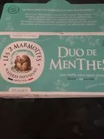 Mängden socker i Duo de menthes