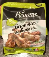 Mängden socker i GRIGNOTTES DE POULET ROTI