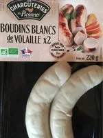 Mängden socker i Boudins blancs de volaille
