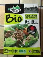 Mängden socker i Gésiers de Poulet Bio