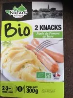 Mängden socker i 2 Knacks Puree