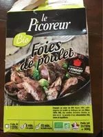Mängden socker i Foies de poulet