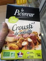 Mängden socker i Croustidevolailles