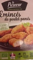 Mängden socker i Émincés de poulet panés