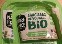 Mängden socker i Saucisse de volaille