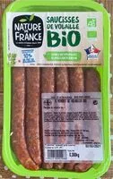 Mängden socker i Saucisse de volaille bio