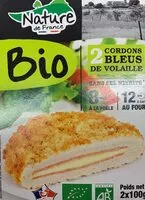 Mängden socker i Cordon bleu de volaille