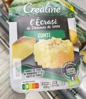 Mängden socker i L'écrase pomme de terre comté