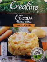 Mängden socker i L'écrasé pommes de terre aux 2 carottes