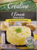 Mängden socker i L'écrasé de pommes de terre au beurre & sel de guérande