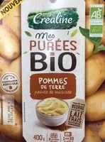 Mängden socker i Mes purées bio - Pomme de terre pointe de muscade