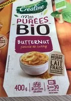 Mängden socker i Mes purees bio butternut pointe de curry