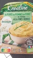 Mängden socker i Purée pomle de terre au fromage ail et fines herbes