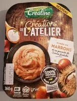 Mängden socker i Purée de marrons