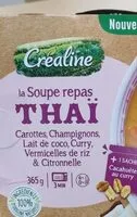 Mängden socker i Soupe repas Thaï