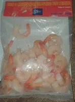 Mängden socker i Queues de crevettes décortiquées deveiné cuites congeléeses