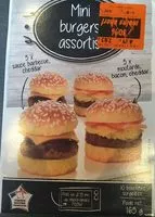 Mängden socker i Mini Burgers Assortis