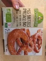Mängden socker i Mes bretzels d'Alsace Bio