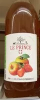 Mängden socker i Pur jus de pomme fraise bio