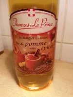 Mängden socker i Jus de pomme aux épices