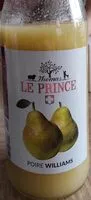 Mängden socker i Jus de fruit poire Williams