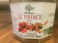 Mängden socker i Confiture fraise et rhubarbe