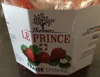 Mängden socker i Confiture extra fraise de la vallée du Rhône