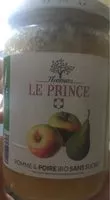 Mängden socker i Pomme et poire bio sans sucre