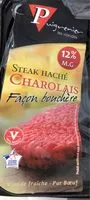Mängden socker i Steak hache charolais facon bouchere