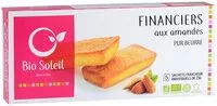 Mängden socker i Financiers aux Amandes pur beurre